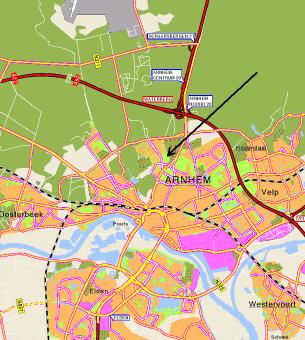 Citymap Arnhem 1