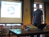 Bart van Leeuwen, showing us the eComStation road map!